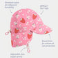 Toshi Swim Flap Cap Twinkle Strawberry