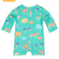 Toshi Baby Swim Long Sleeve Onesie Splash Congo Seagrass