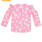 Toshi Baby Swim Long Sleeve Rashie Ripple Daisy Watermelon