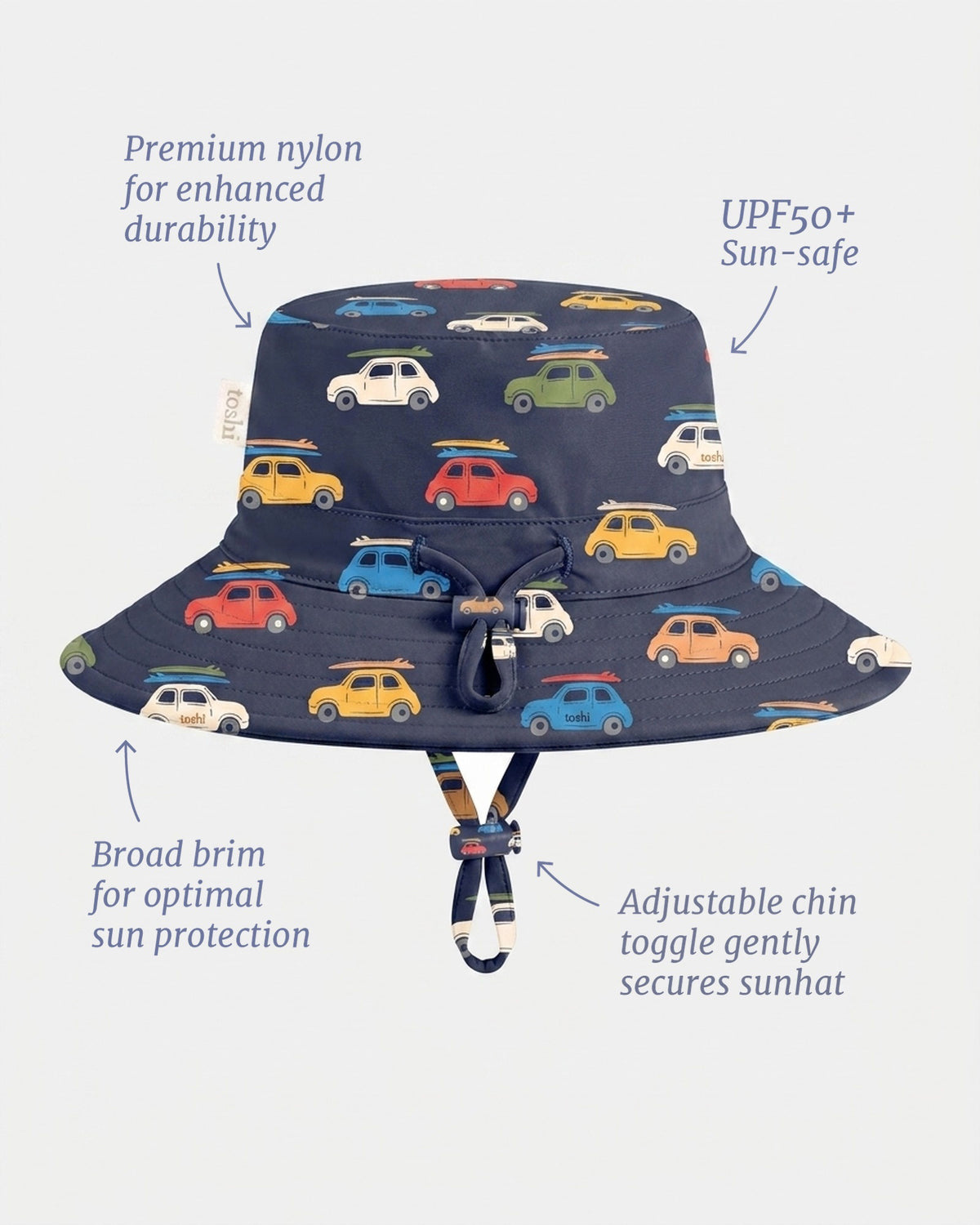 Toshi Swim Sunhat Pirate Wave Buggies