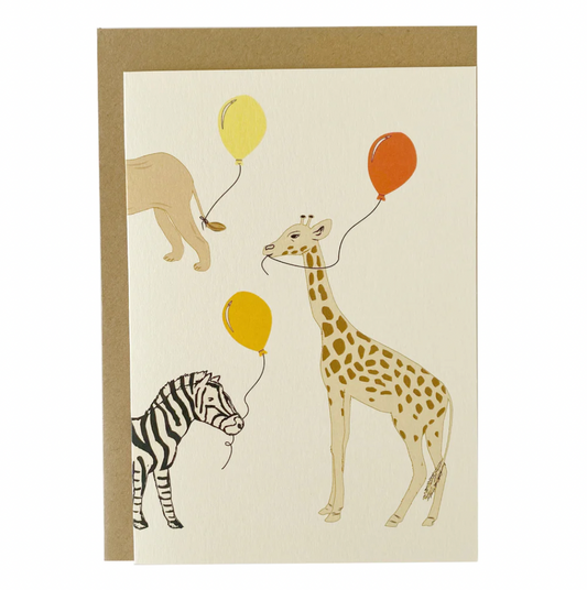Safari Greeting Card
