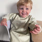 Over the Dandelions Waterproof Longsleeve Bib Safari