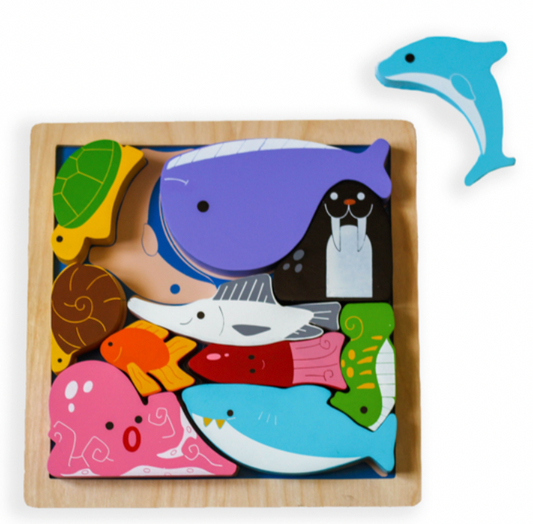 Chunky Sea Creatures Puzzle