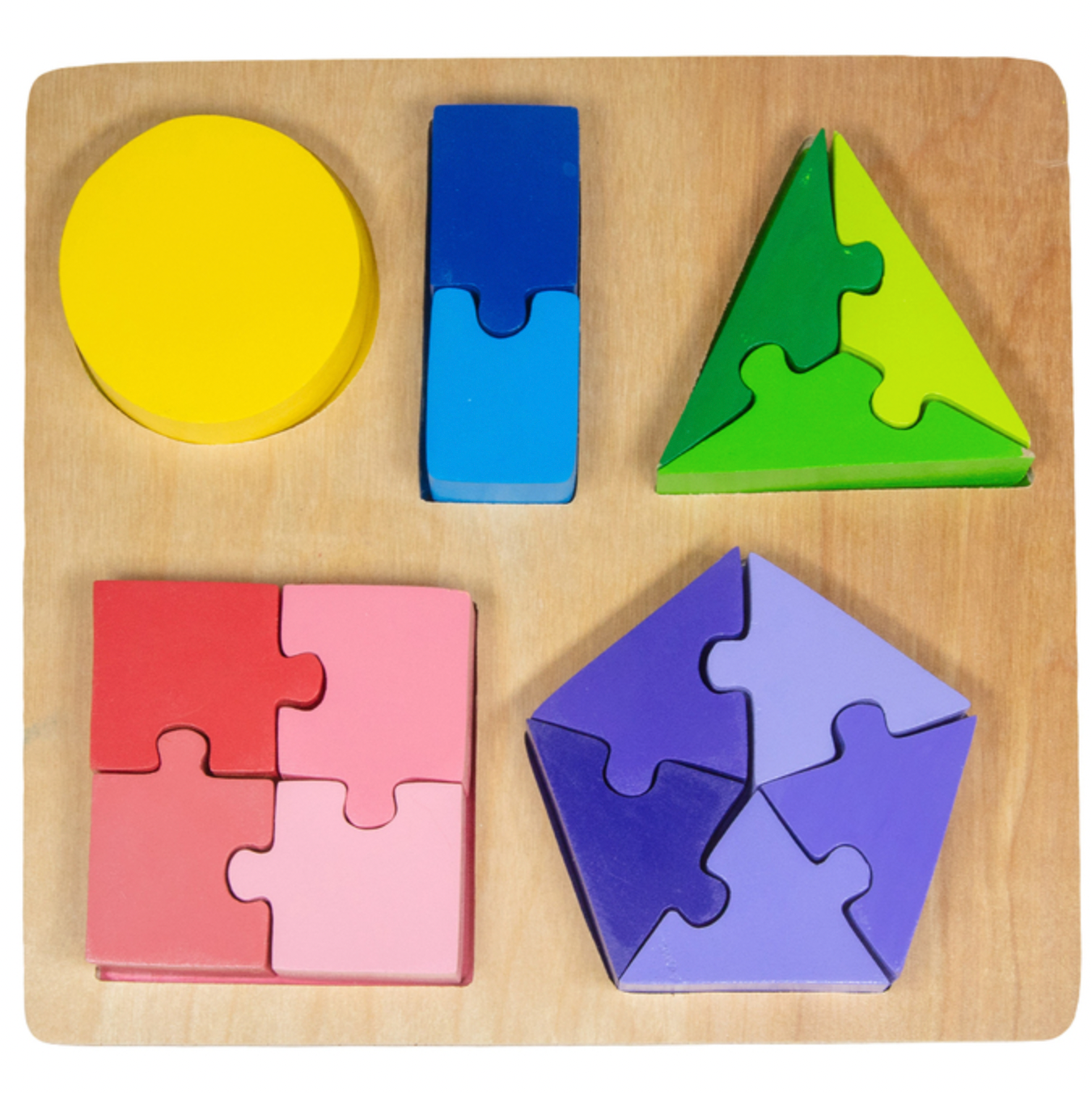Jigsaw Shape Fraction Puzzle