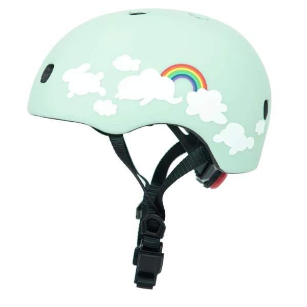 Micro Kids Helmet Pattern Clouds