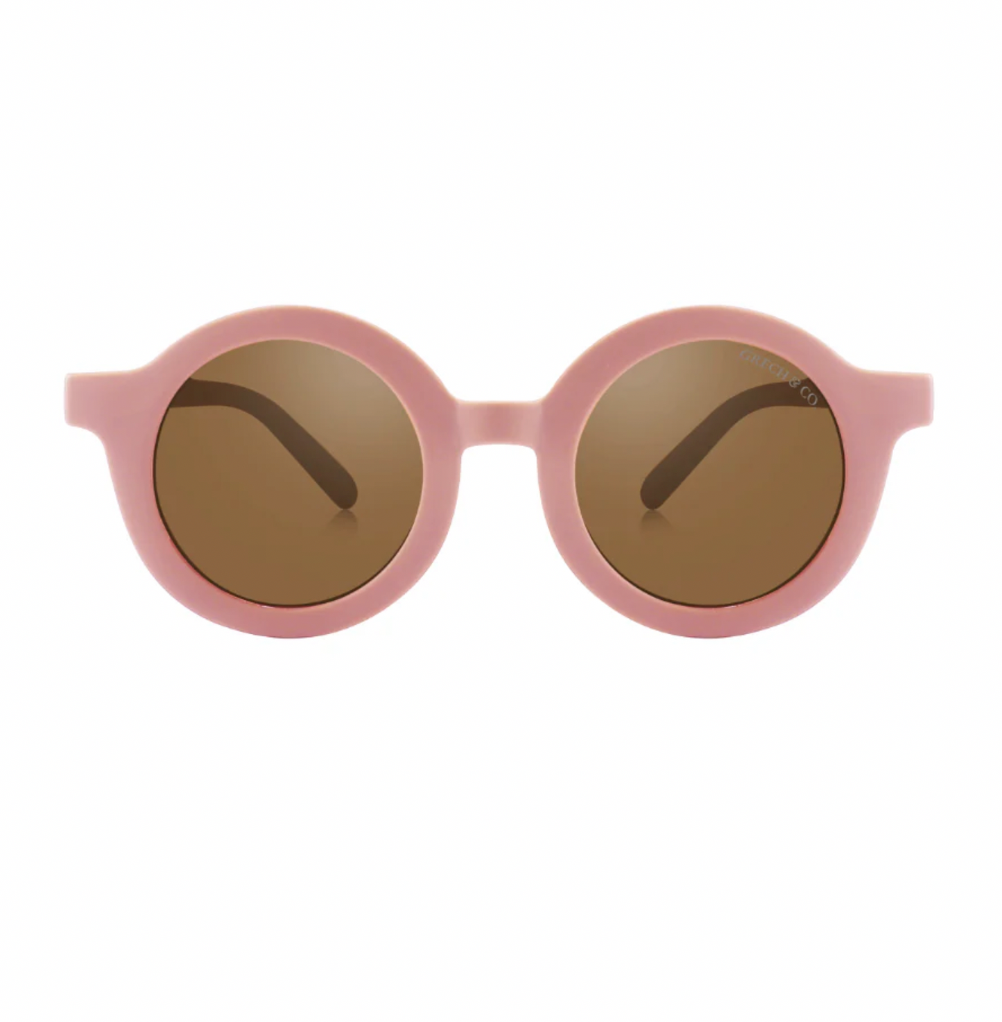 Grech & Co Original Round Sunglasses Blush Bloom