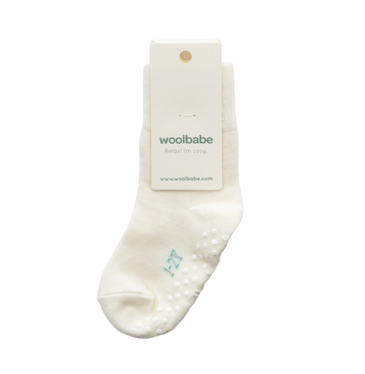 Woolbabe Sleepy Socks Natural