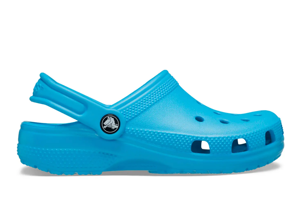 Croos Blue Crocs Classic Clog Kids Venetian Blue – Little Trooper Limited