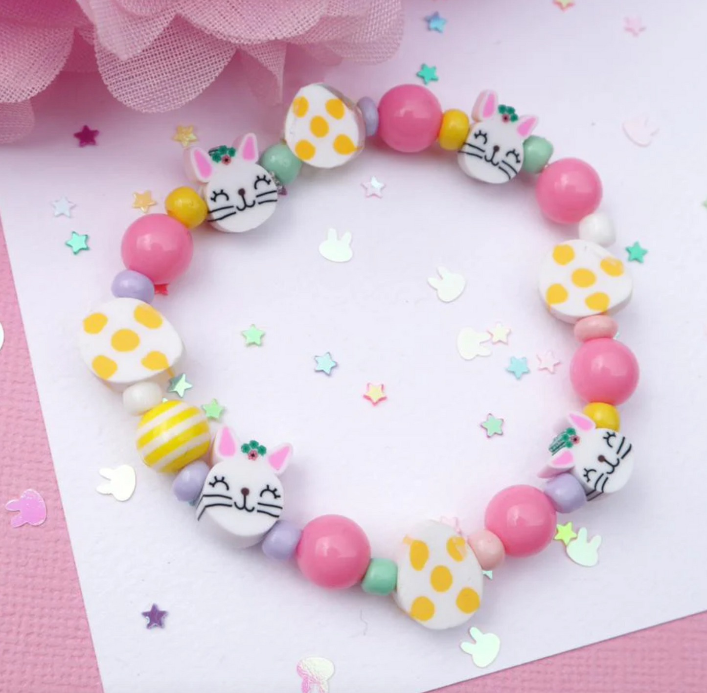Lauren Hinkley Tea Party Bunny Elastic Bracelet