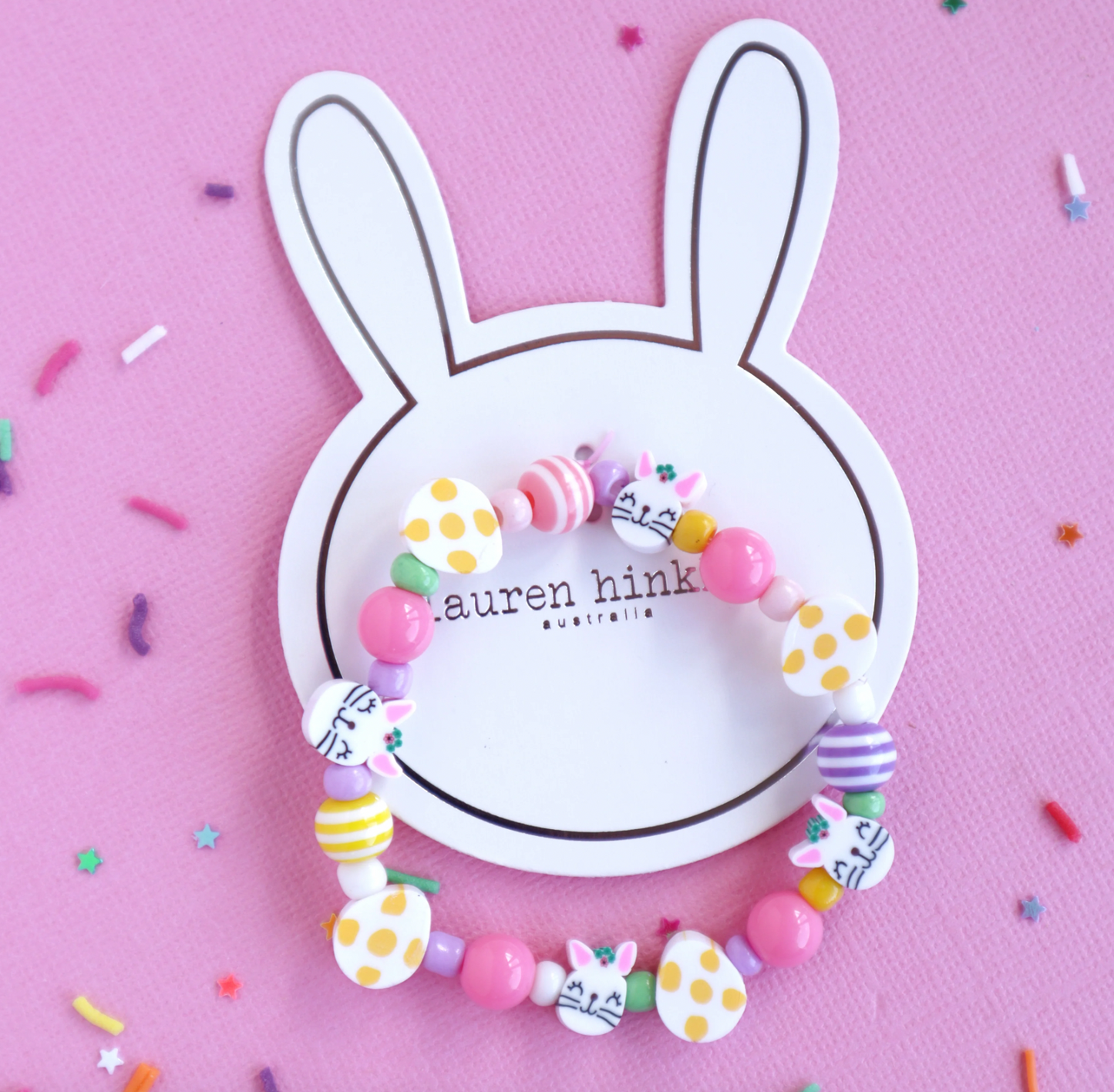 Lauren Hinkley Tea Party Bunny Elastic Bracelet