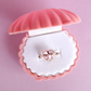 Lauren Hinkley Crystal Heart Ring - Velvet Box