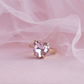 Lauren Hinkley Crystal Heart Ring - Velvet Box