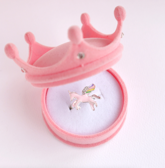 Lauren Hinkley Celestial Unicorn Ring - Velvet Box