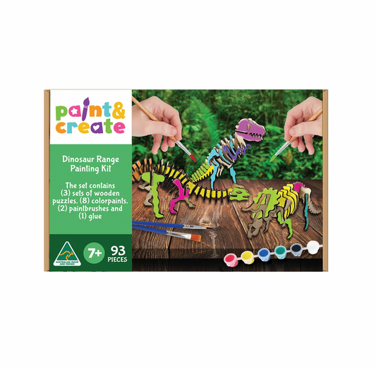 Paint & Create Dinosaur Range Painting Kit