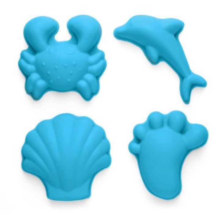 Scrunch Moulds Blue Fish