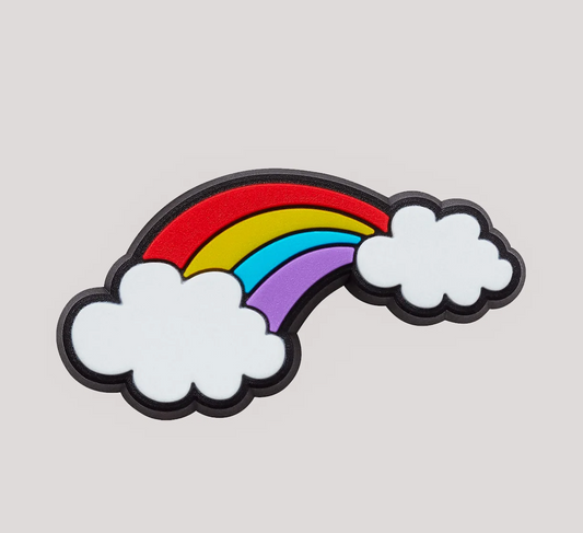 Jibbitz Rainbow With Clouds