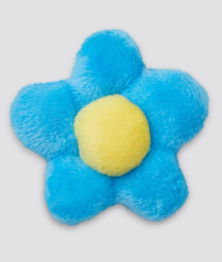Jibbitz Plush Blue Flower – Little Trooper Limited