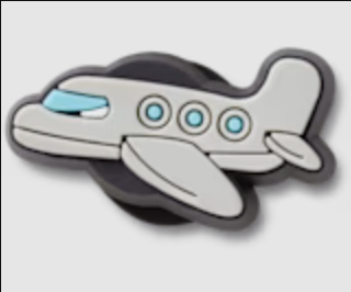 Jibbitz Tiny Plane