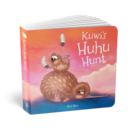 Kuwi's Huhu Hunt Board Book