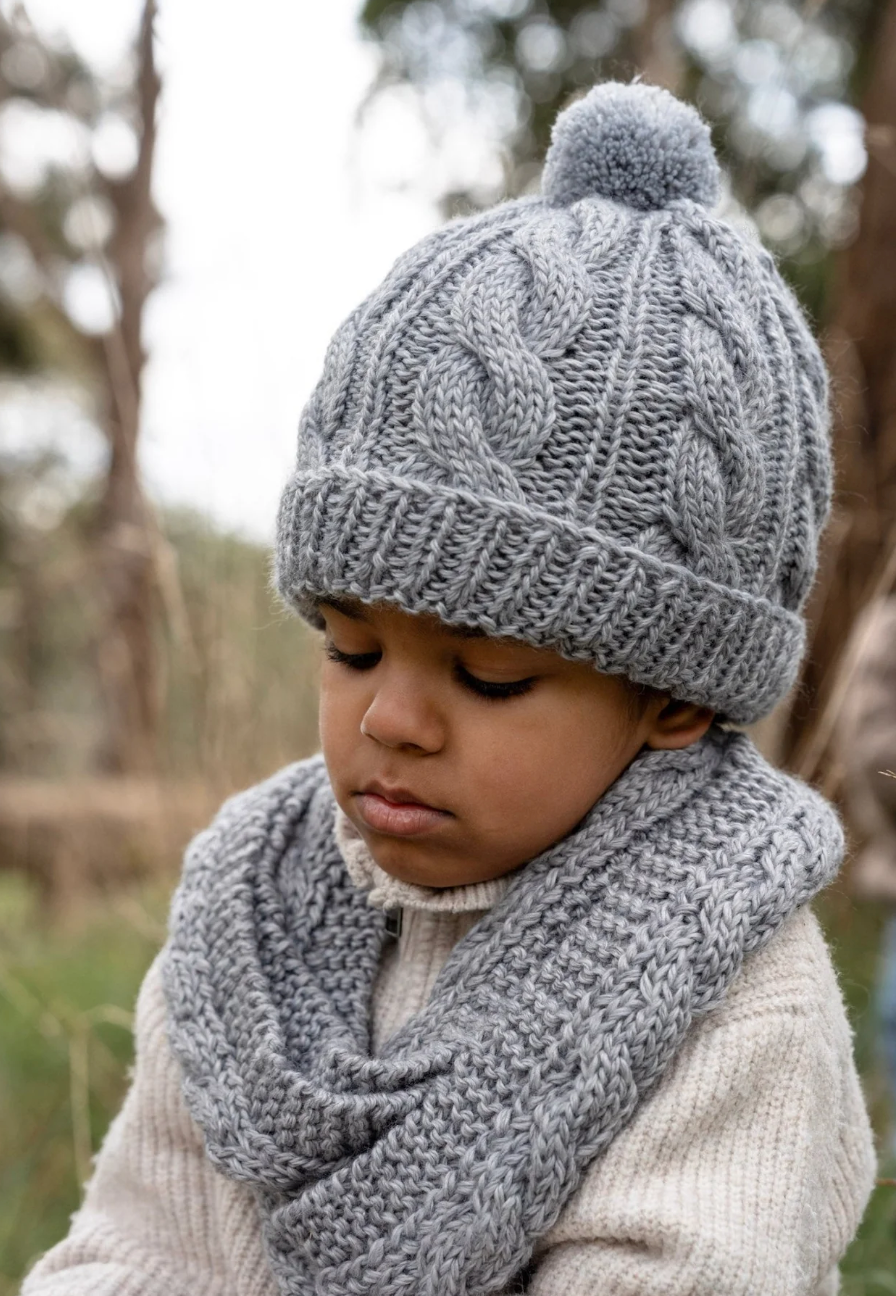 Acorn Free Spirit Beanie Grey