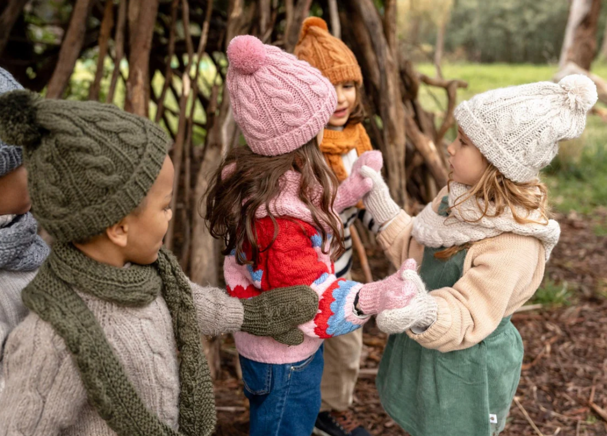 Acorn Free Spirit Mittens Khaki