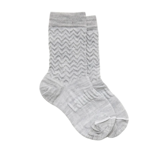 Lamington Baby Merino Crew Socks Bunny