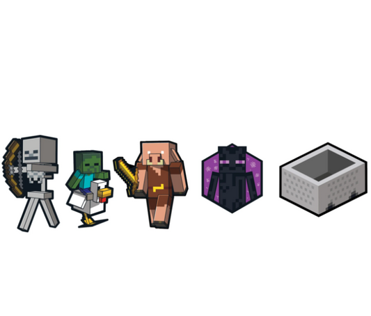Jibbitz Minecraft 5 Pack
