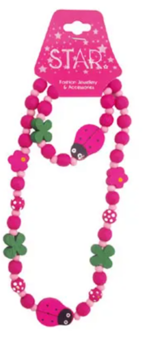 Ladybug Bracelet & Necklace