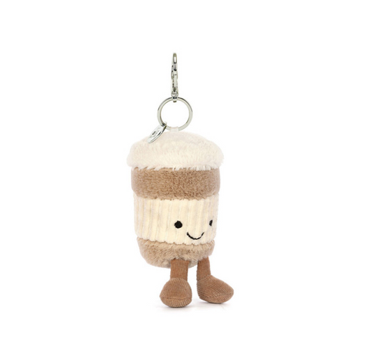 Jellycat Amuseables Coffee-To-Go Bag Charm