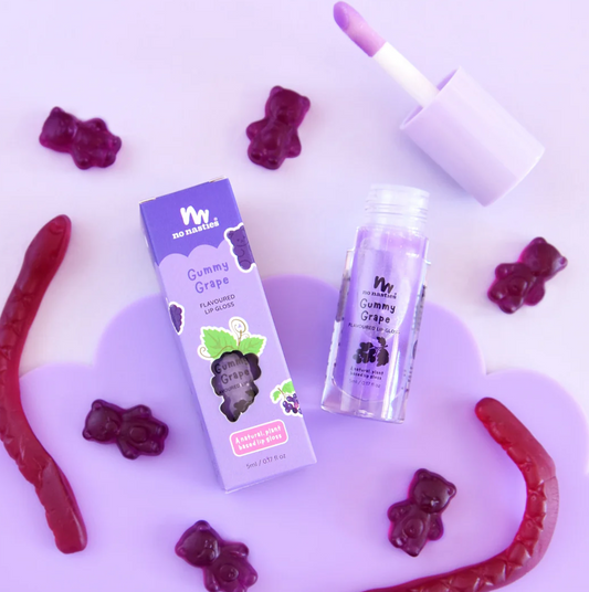 No Nasties Lip Gloss Gummy Grape