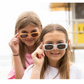 Hey Frankie Tween Sunglasses Jelly Blue