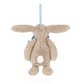 Jellycat Bashful Beige Bunny Decoration