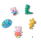 Jibbitz Peppa Pig Character 5 Pack