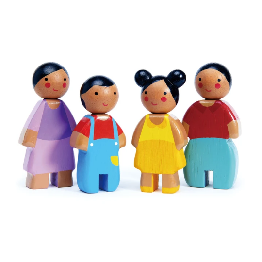 Sunny Family Wooden People