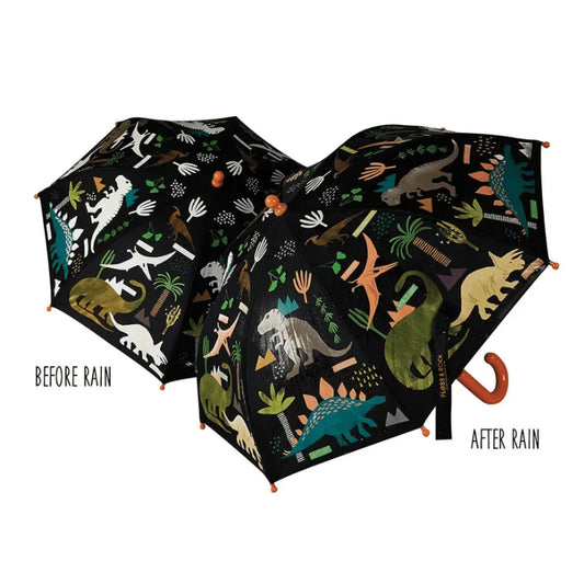 Floss & Rock Colour Changing Umbrella | Dinosaur