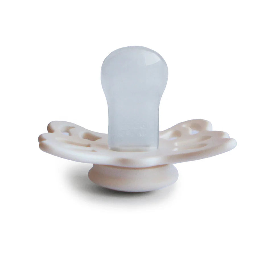 Frigg Anatomical Butterfly Silicone Pacifiers Cream
