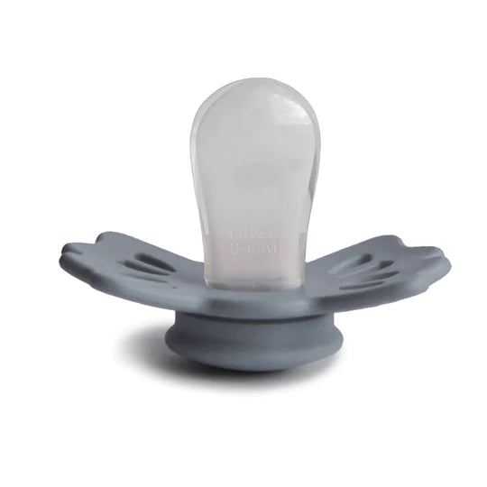 Frigg Symmetrical Lucky Silicone Pacifiers Great Grey โ Little Trooper ...