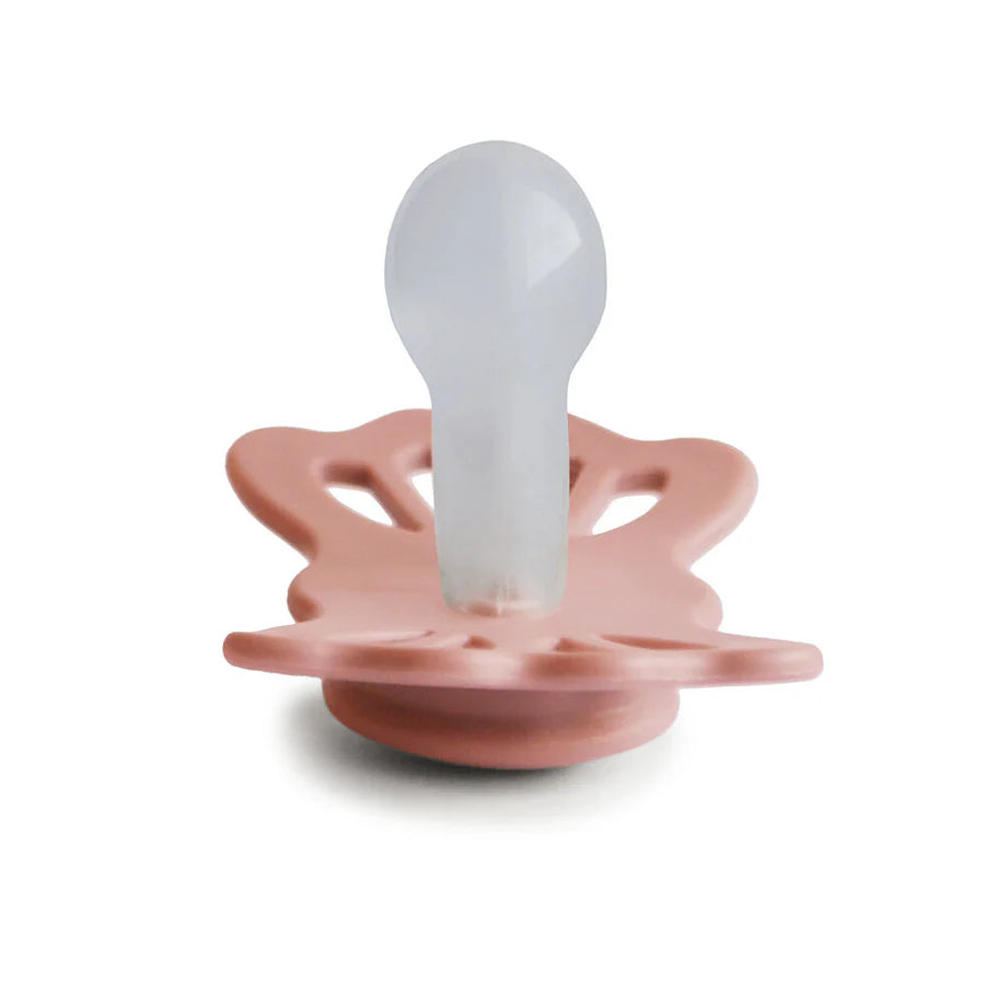 Frigg Symmetrical Lucky Silicone Pacifiers Peach