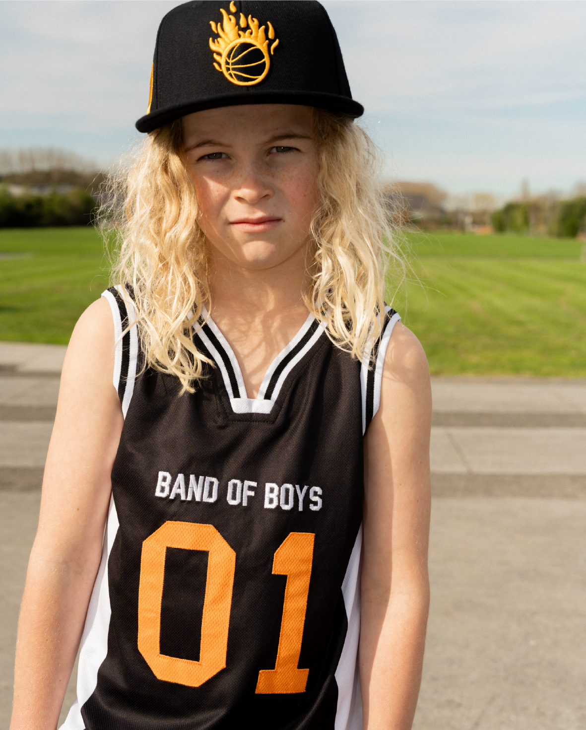 Band of Boys Slam Dunk Flat Peak Cap