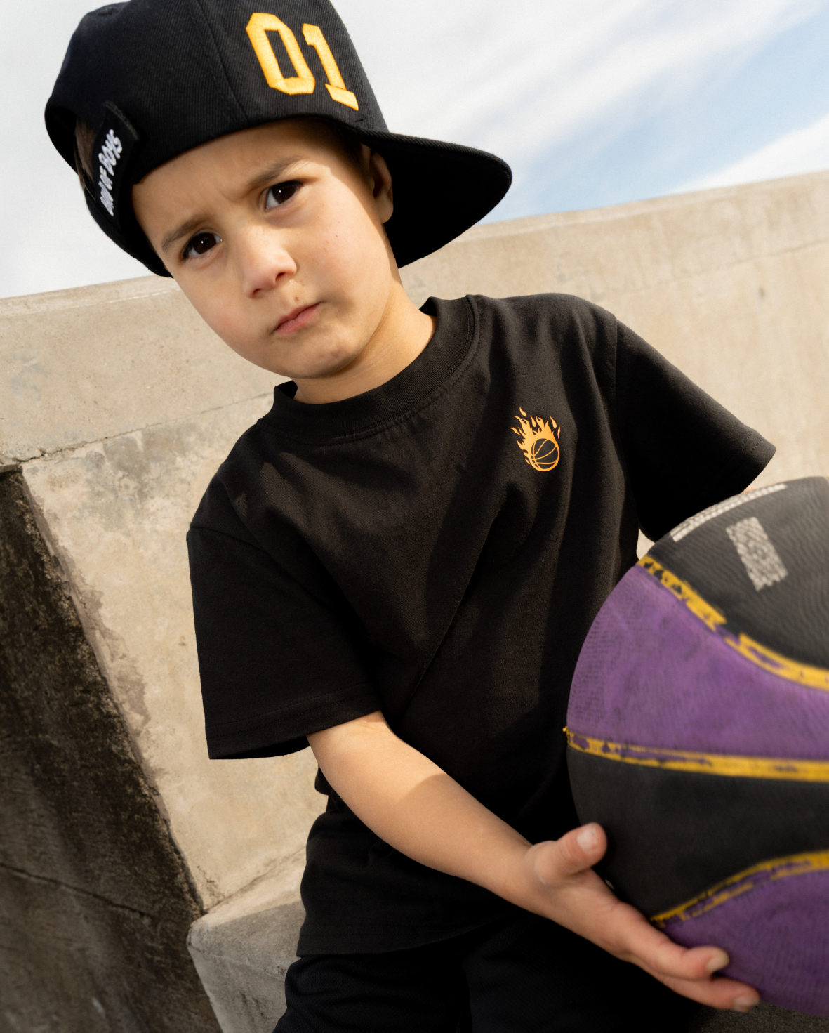 Band of Boys Slam Dunk Flat Peak Cap