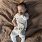 Nature Baby Dreamlands Suit Posey Blossom Rose Print