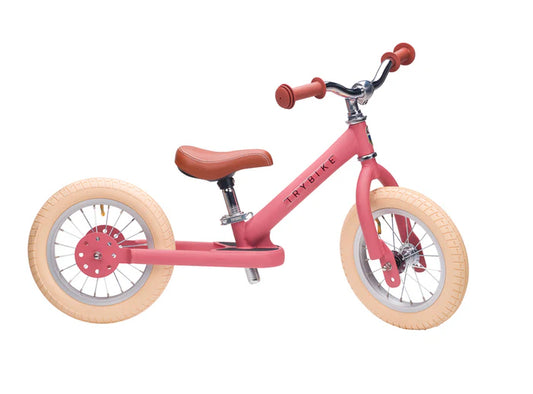 Trybike Steel Vintage Pink Matte