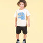 Rock Your Kid Black Walk Shorts