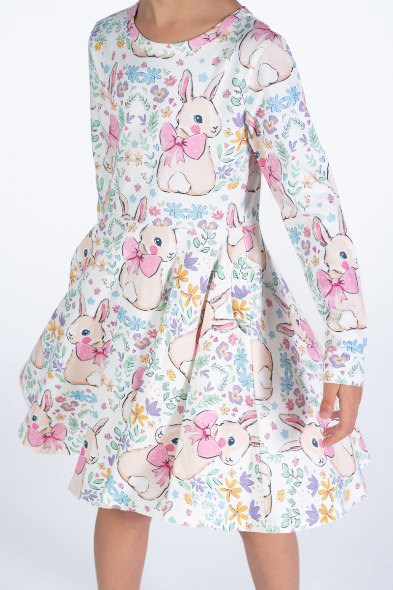 Rock Your Kid Bunny Waisted Dress