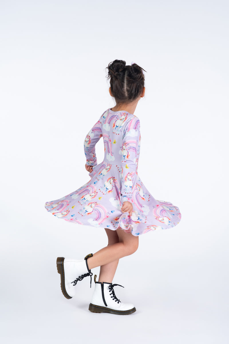 Rock Your Kid Deamscapes Waisted Dress