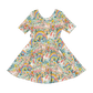 Rock Your Kid Embroidered Unicorns Mabel Waisted Dress