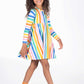 Rock Your Kid Rainbow Stripes Dress