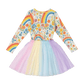 Rock Your Kid Rainbows & Flowers Circus Dress