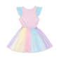 Rock Your Kid Unicorn Rainbow Singlet Circus Dress