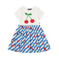 Rock Your Kid Cherry Stripes T-shirt Dress